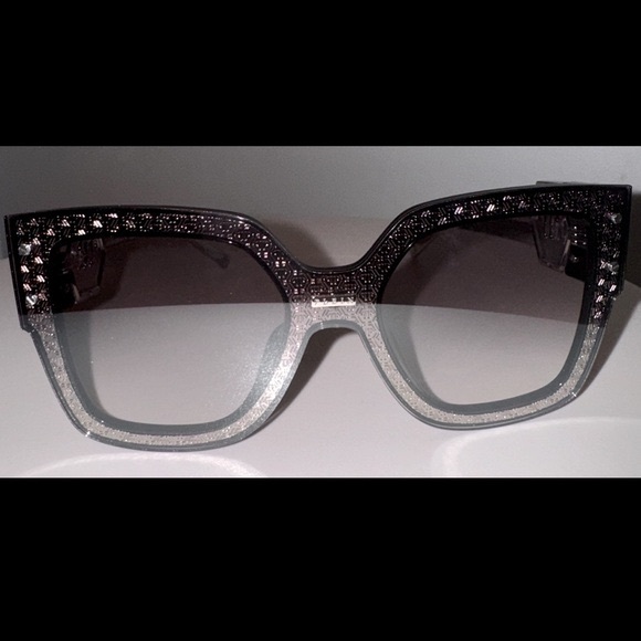 NEW PHILIP PLEIN ROSE VENUS SUNGLASSES FULL INCLUSION BLACK SILVER SOLD OUT - Picture 12 of 16